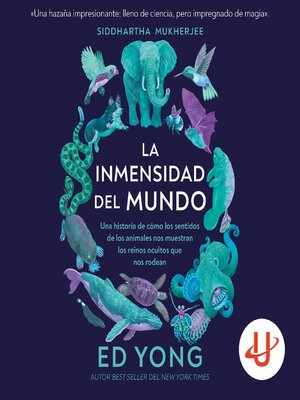 cover image of La inmensidad del mundo